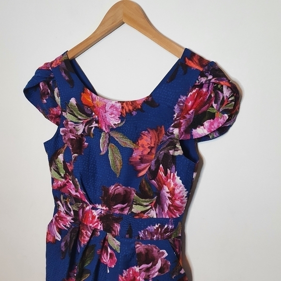 Moulinette Soeurs for Anthropologie Floral Dress Size 4 - Picture 4 of 12